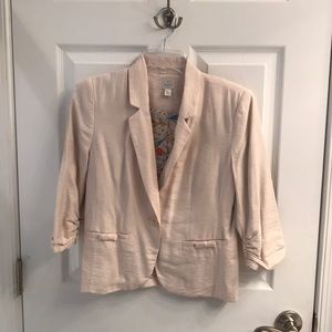 Lauren Conrad cream colored blazer!